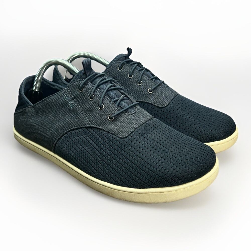 Olukai Nohea Moku Shoes Mens Size 9.5 US Blue Slip-On Loafers Sneakers 10283